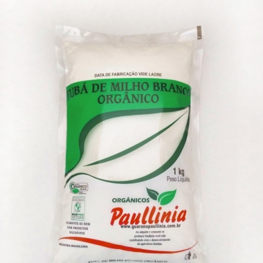 Fubá de Milho Branco Orgânico 