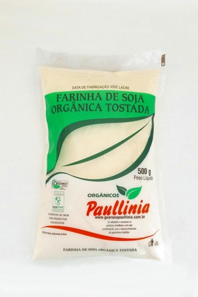 Farinha de Soja  Orgânica Tostada