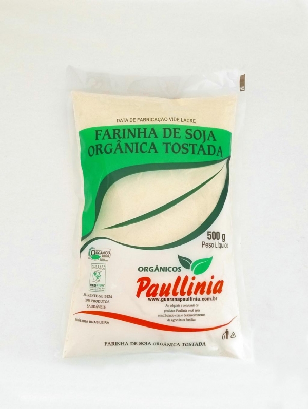 Farinha de Soja  Orgânica Tostada