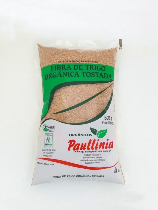 Fibra de Trigo  Orgânica Tostada